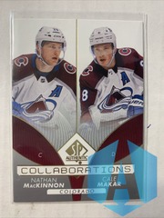 2022-23 SP Authentic Collaborations Nathan MacKinnon/Cale Makar #C-10